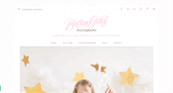 Desktop Screenshot of brittanygidleyphotography.com
